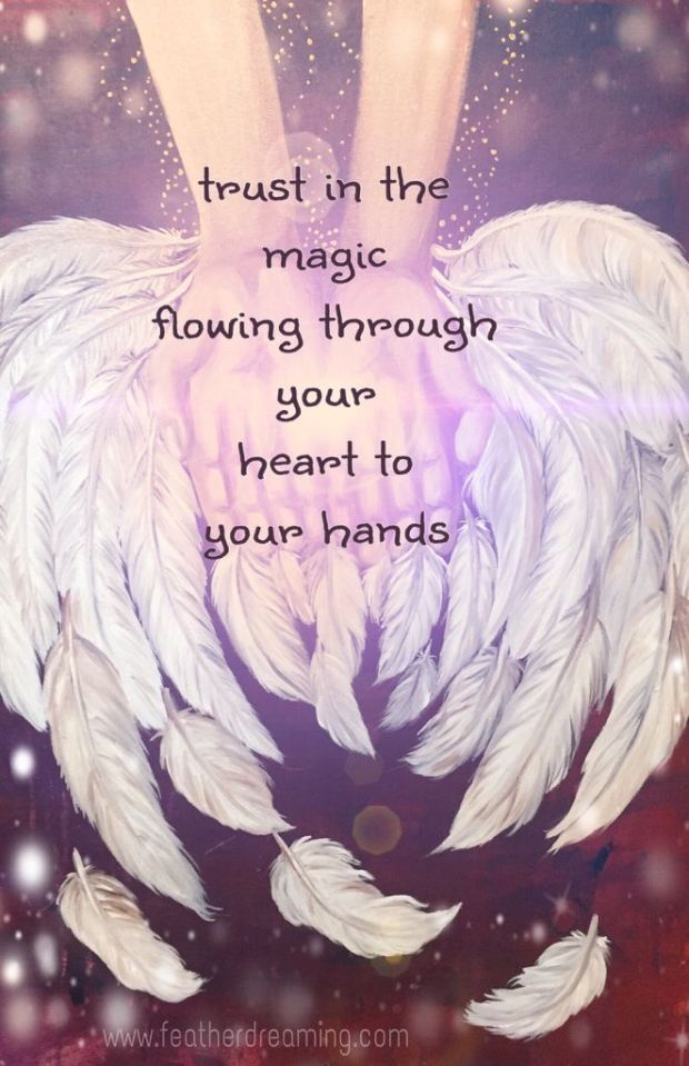 trust in the magic to hands